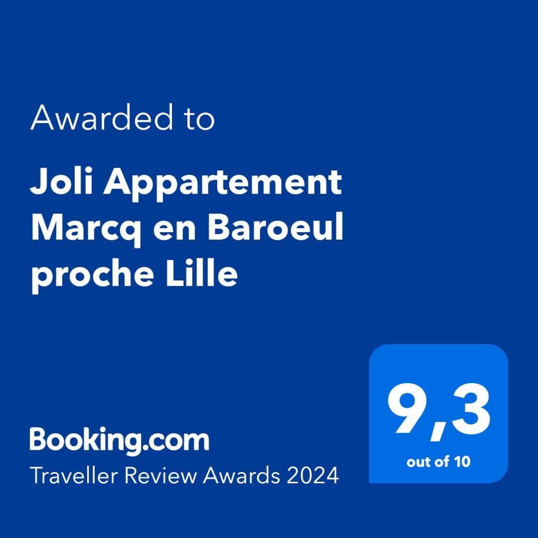 Joli Appartement Marcq En Baroeul Proche Lille Exterior photo